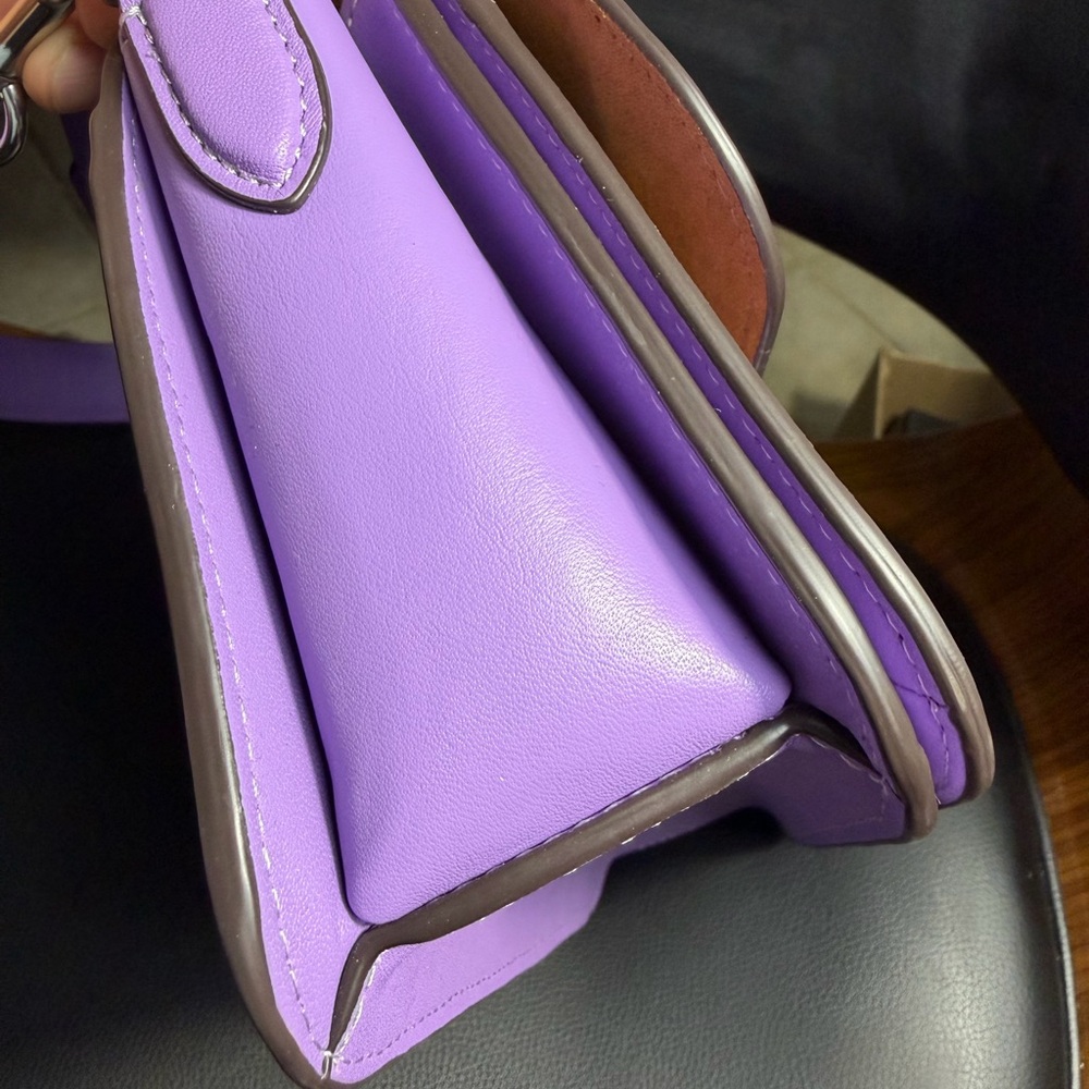 Coach Sholderbag Lavender Floral Crossbody Bag Never worn!!! - Picture 10 of 16